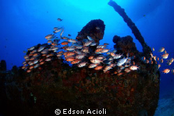 Pirapama's wreck. In Recife, Pernambuco. by Edson Acioli 